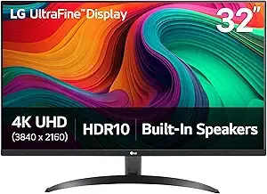 LG 32UR500K-B 32" 4K UHD Monitor