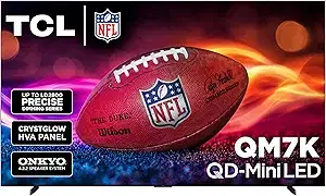 TCL 115" QM7K QLED 4K Smart Mini LED TV